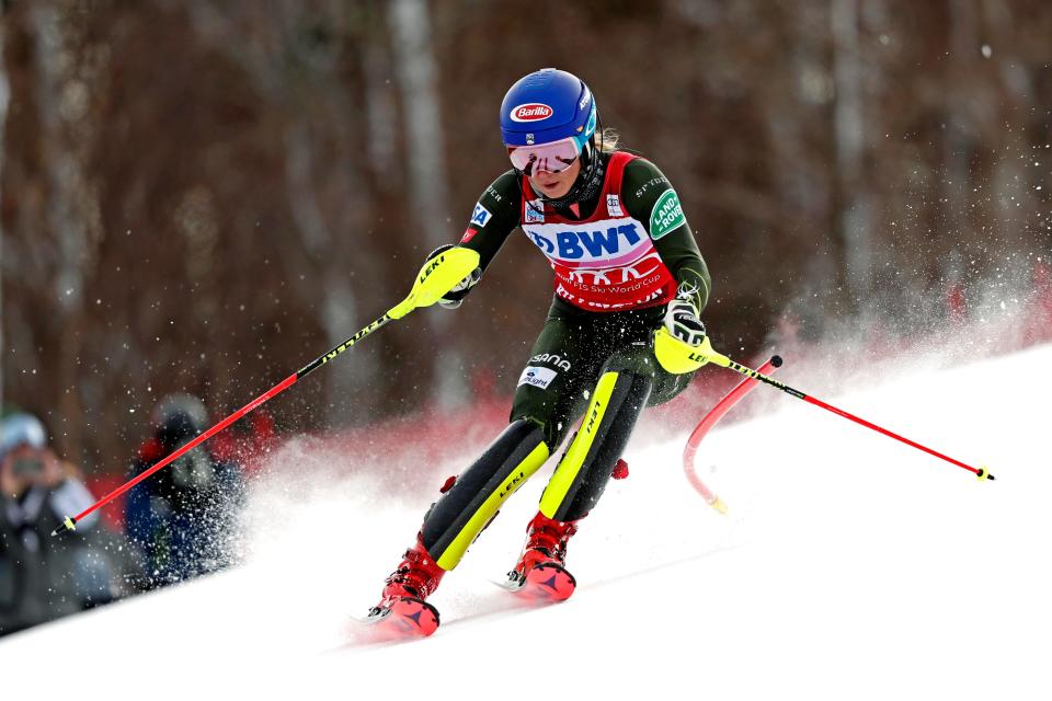 Mikaela Shiffrin, who has won the past five women's slalom competitions in World Cup events at Killington, is one of many notable skiers with local connections.