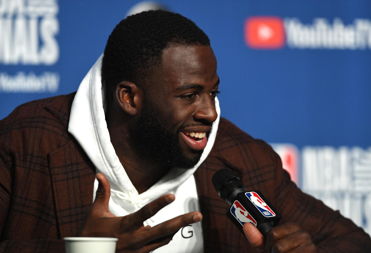 Draymond Green said the Warriors would not visit the White House if they had the chance to do it over, as following that status quo wouldn’t effect any real change in the country. (Getty Images)