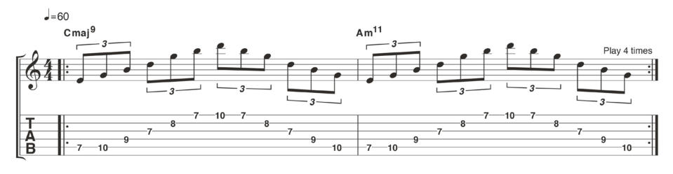 TGR373 Arpeggio lesson