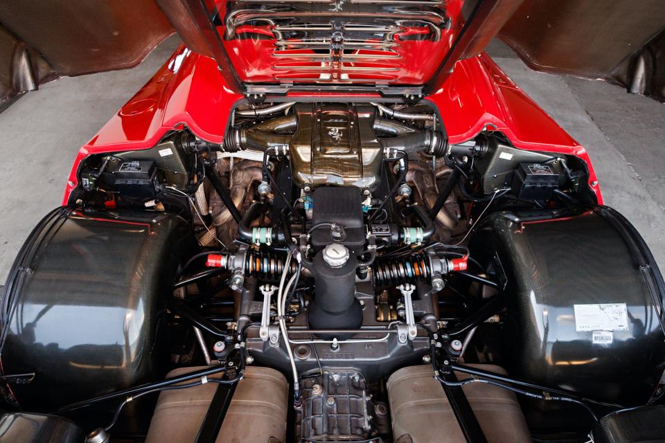 Ferrari F50 engine.