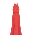 <p>Cinq à Sept Shaik Cutout Button-Embellished Crepe Midi Dress, $298, theoutnet.com </p>