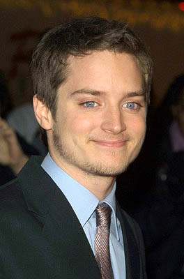 Elijah Wood at the New York premiere of New Line's The Lord of The Rings: The Fellowship of The Ring