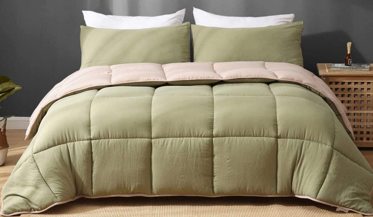 3-piece all-season comforter set