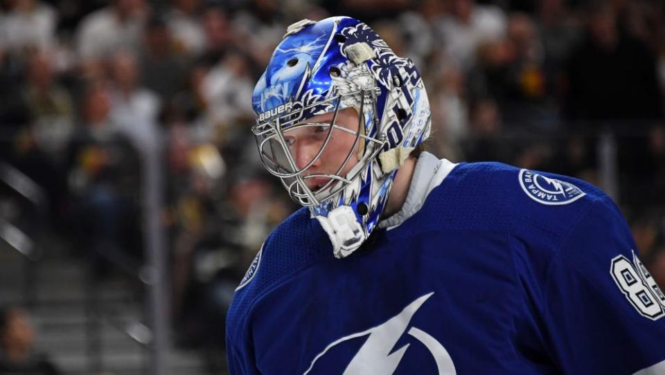 Andrei Vasilevskiy is probably the most conventional Vezina Trophy candidate. (NBC)