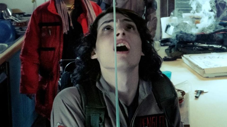 Trevor (Finn Wolfhard) in "Ghostbusters: Frozen Empire" (Sony)