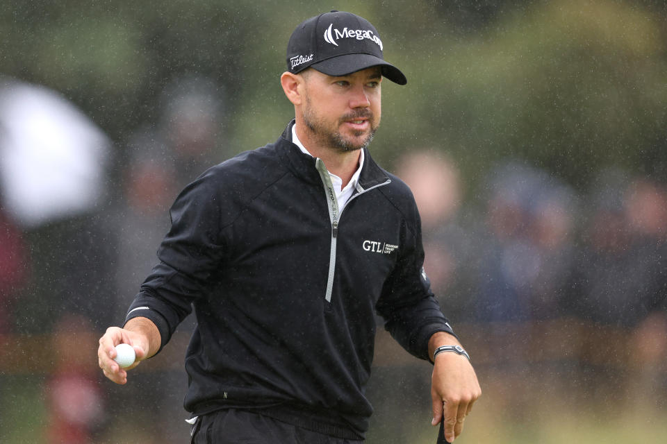 Brian Harman won the first major tournament of his career on Sunday at the British Open. 