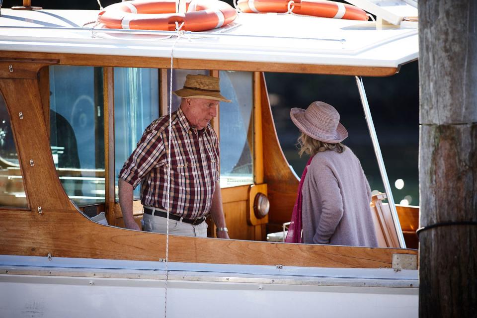 Friday, March 29: Alf and Martha head out on a boat trip together