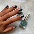 <p>"Nude pairs very well with green," says Humphrey, as illustrated with this abstract nail art. If you tend to stay away from brighter colours, incorporating neutral shades such as black and nude can make the green appear more subtle.</p><p>Try...SUQQU Nail Colour Polish in Dark Green, £18 <a class="link " href="https://www.selfridges.com/GB/en/cat/suqqu-nail-colour-polish-75ml_396-3000994-37621/?previewAttribute=DARK+GREEN" rel="nofollow noopener" target="_blank" data-ylk="slk:SHOP NOW;elm:context_link;itc:0;sec:content-canvas">SHOP NOW</a></p><p><a href="https://www.instagram.com/p/COGZKMqg-go/" rel="nofollow noopener" target="_blank" data-ylk="slk:See the original post on Instagram;elm:context_link;itc:0;sec:content-canvas" class="link ">See the original post on Instagram</a></p>