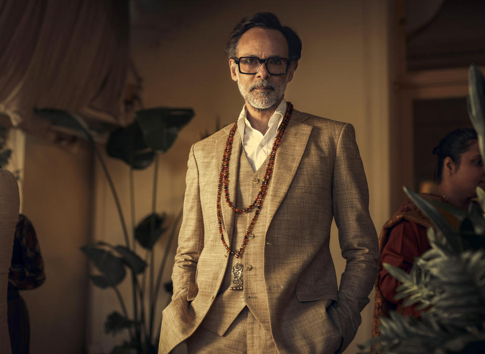 This image released by Apple shows Alexander Siddig in a scene from "Shantaram." (Ben King/Apple via AP)