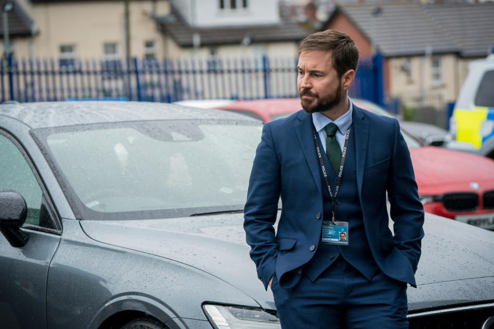 WARNING: Embargoed for publication until 00:00:01 on 30/03/2021 - Programme Name: Line of Duty S6 - TX: n/a - Episode: Line Of Duty - Ep 3 (No. n/a) - Picture Shows:  DI Steve Arnott (MARTIN COMPSTON) - (C) World Productions - Photographer: Steffan Hill
