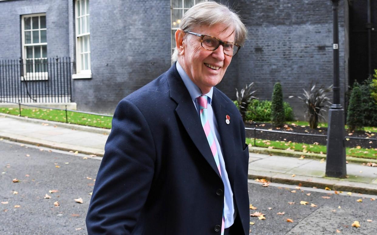 Sir Bill Cash was a leading campaigner for a referendum on membership of the EU - Alberto Pezzali/AP