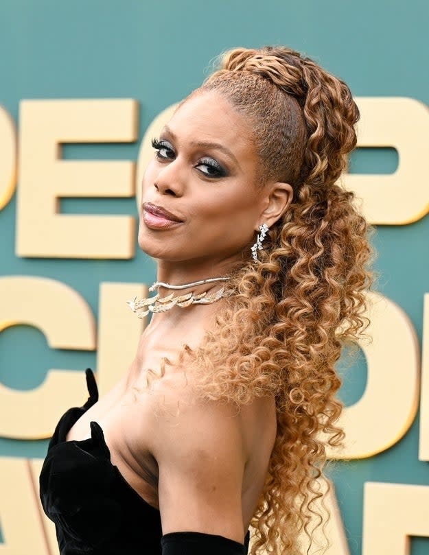 Closeup of Laverne Cox