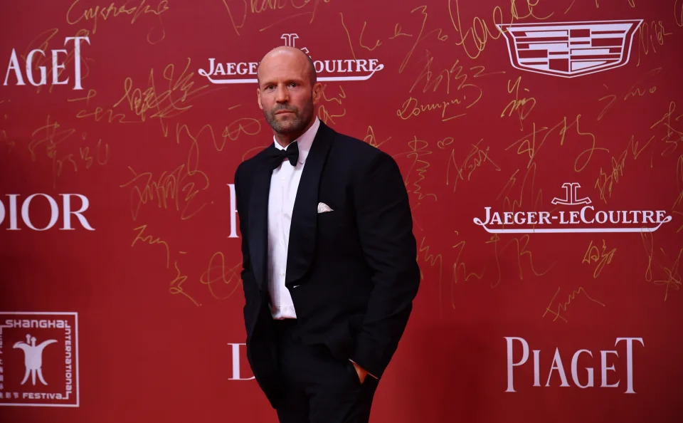 Jason Statham scooped third spot. (Getty Images)