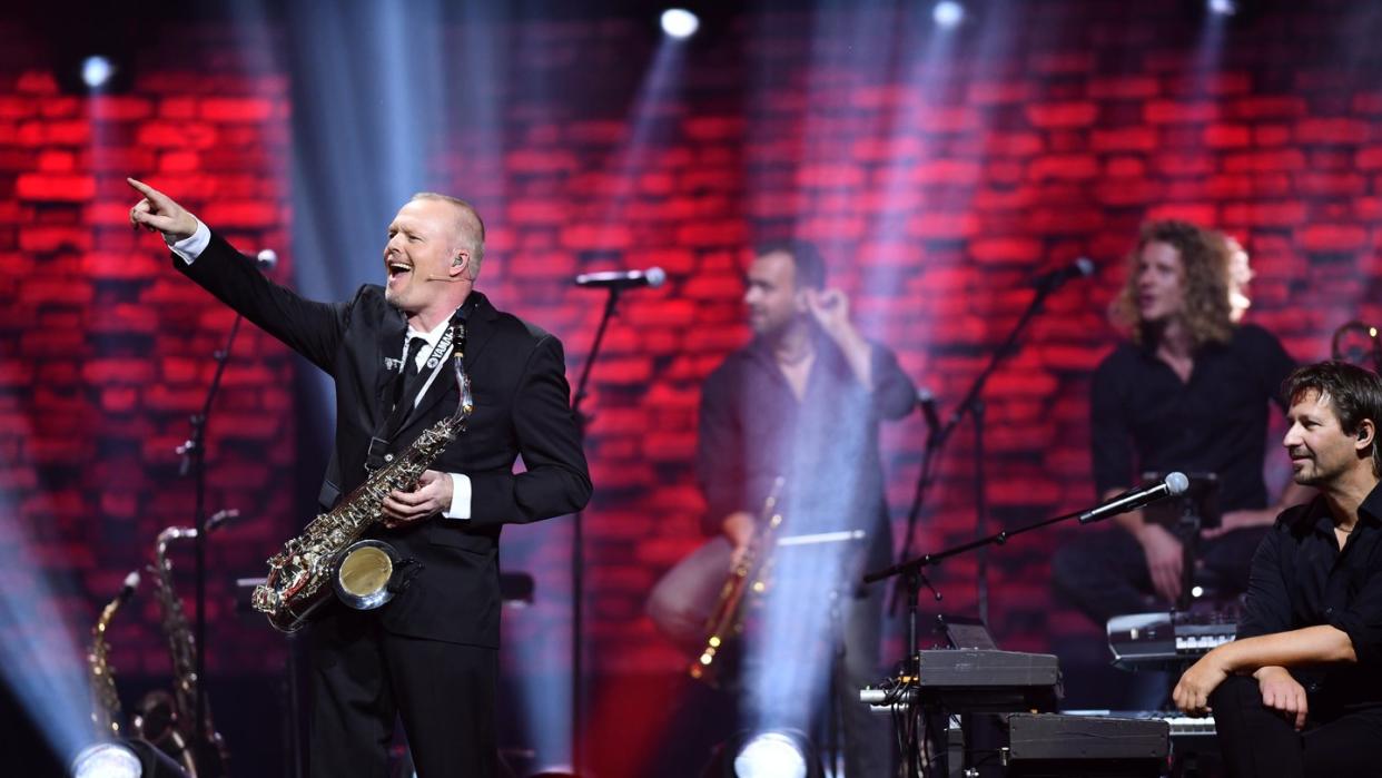 Stefan Raab ist mit Enthusiamsmus dabei. Foto: Willi Weber/Allendorf Media