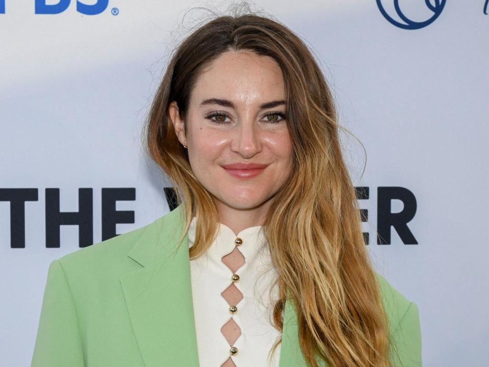 Shailene Woodley at the premiere of “Hope In The Water”.