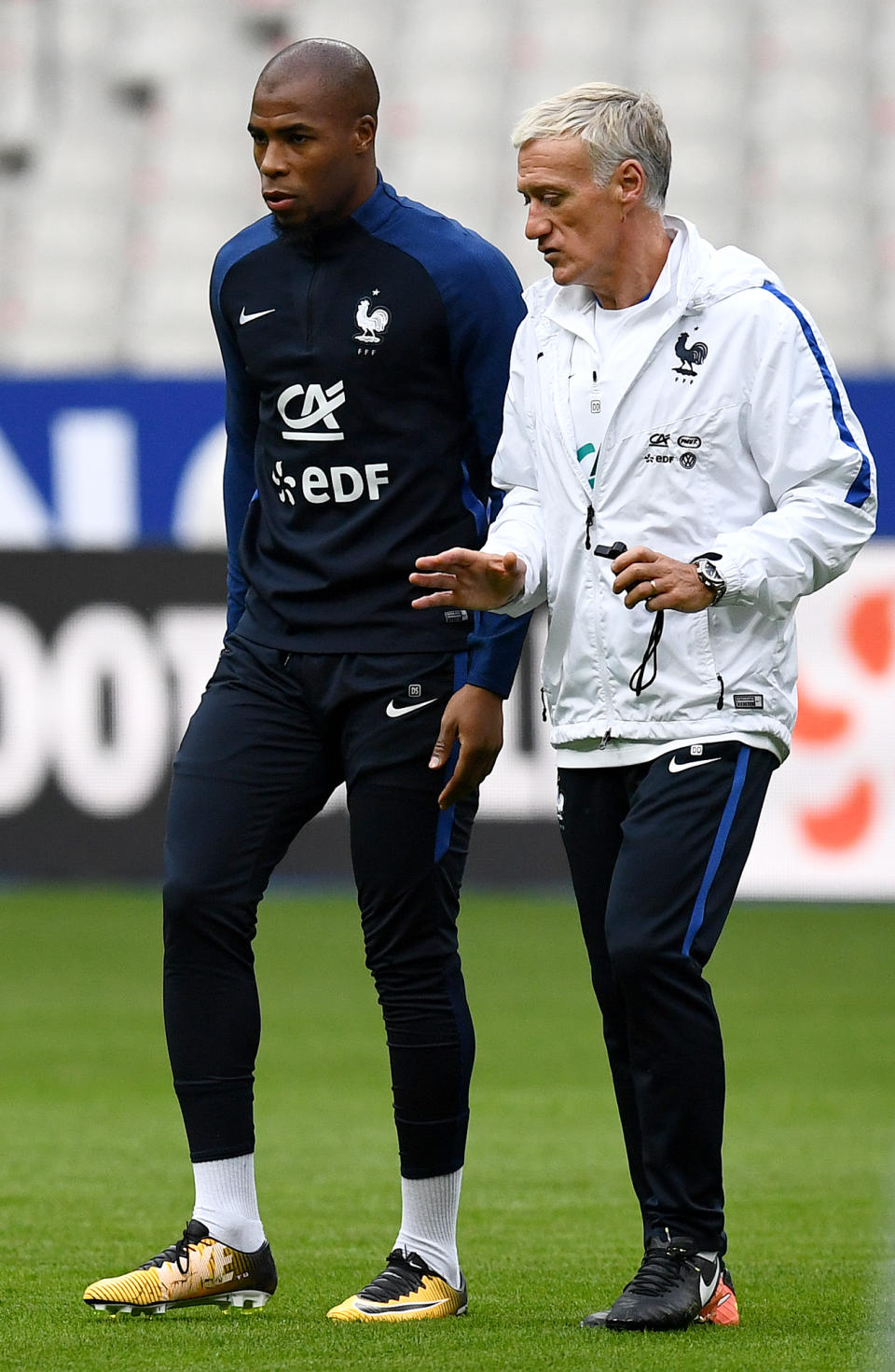 Dernier entraînement pour les Bleus