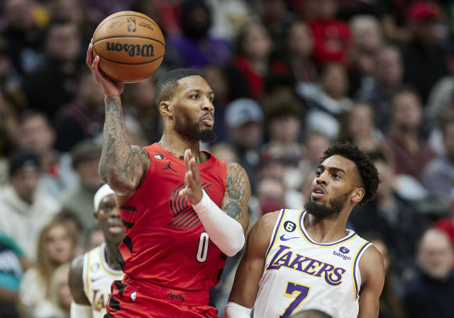 James scores 37, Lakers rally past Trail Blazers 121-112 - Seattle