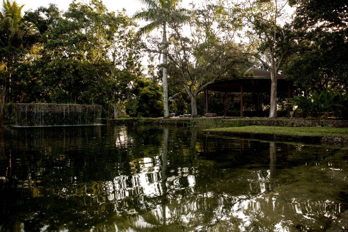 The tranquil event space at Paradise Farms, which also hosts private and public tours.