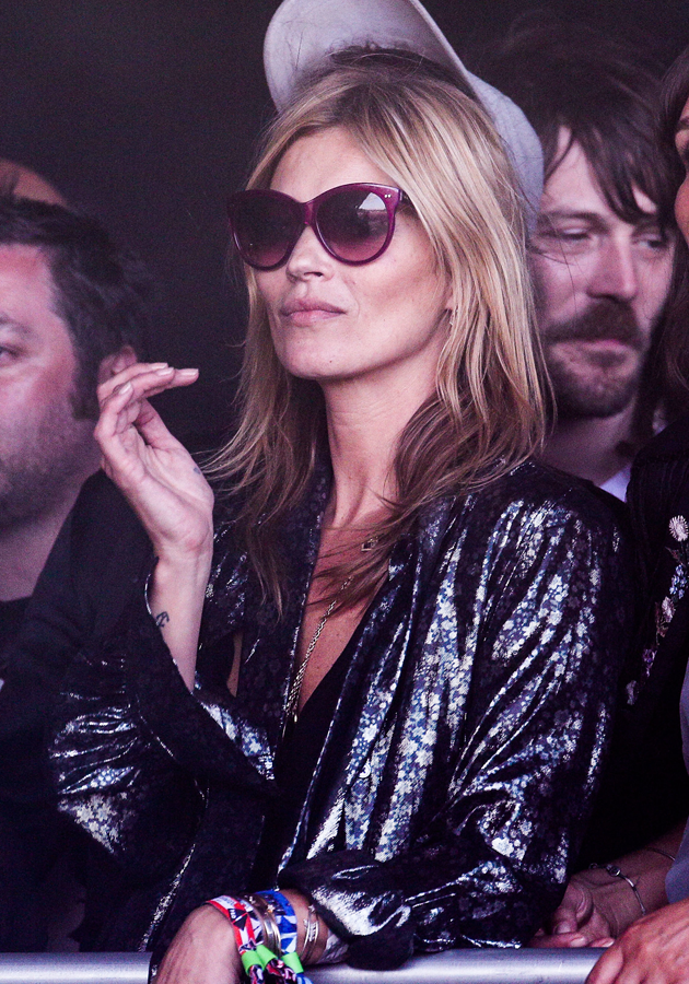 Kate Moss Glastonbury 2013 [WENN]