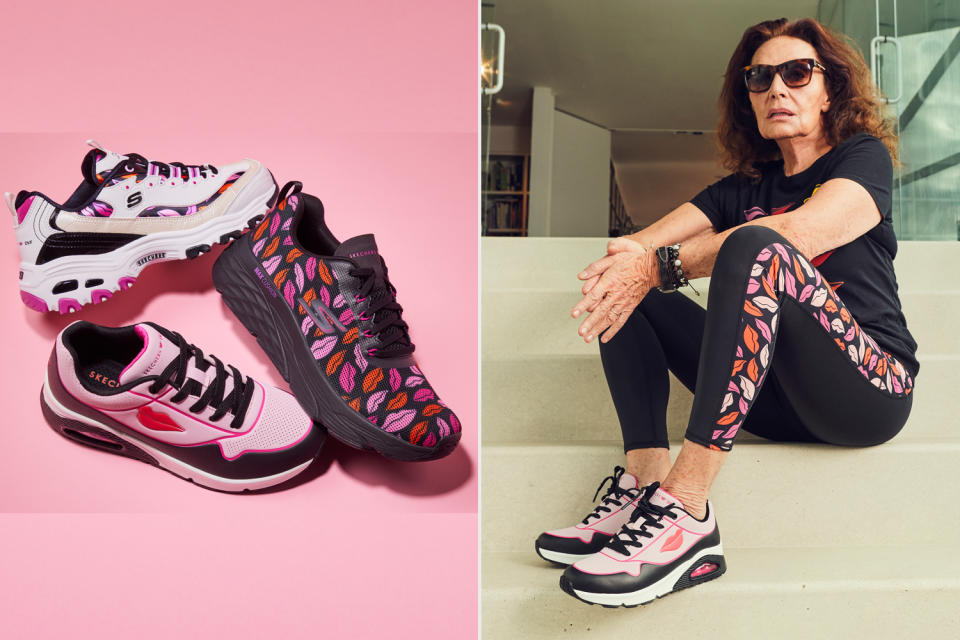 Diane von Furstenberg x Skechers