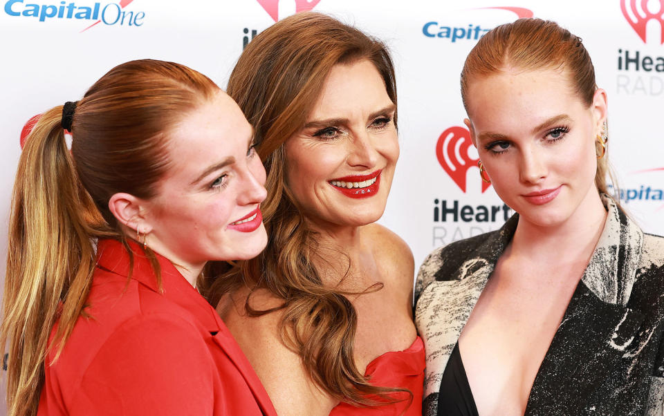 Rowan Francis Henchy, Brooke Shields, and Grier Hammond Henchy  (Arturo Holmes / WireImage)