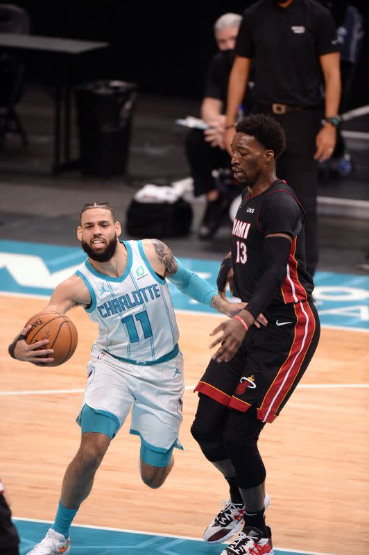 NBA: Miami Heat at Charlotte Hornets