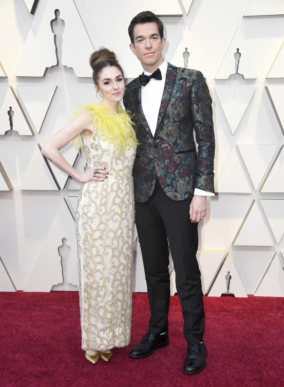 Annamarie Tendler and John Mulaney (Frazer Harrison / Getty Images)