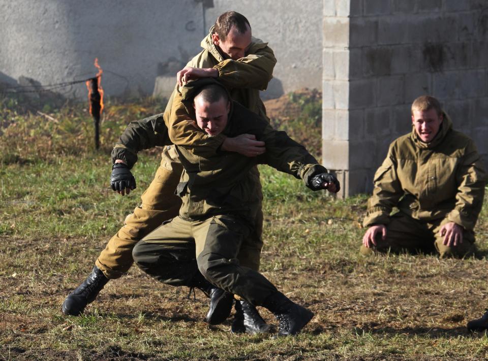 Russia Interior Ministry spetsnaz police