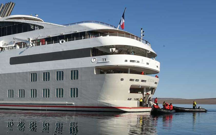 <p>The ship’s Zodiacs are there to take guests to places they might not otherwise be able to reach, like Nosy Komba (aka Lemur Island) near Madagascar, or Neko Harbour in Antarctica. But there may be some days at anchor when you might just want to make use of <em>Le Lyrial</em>’s marina and swim your day away around the ship.</p>