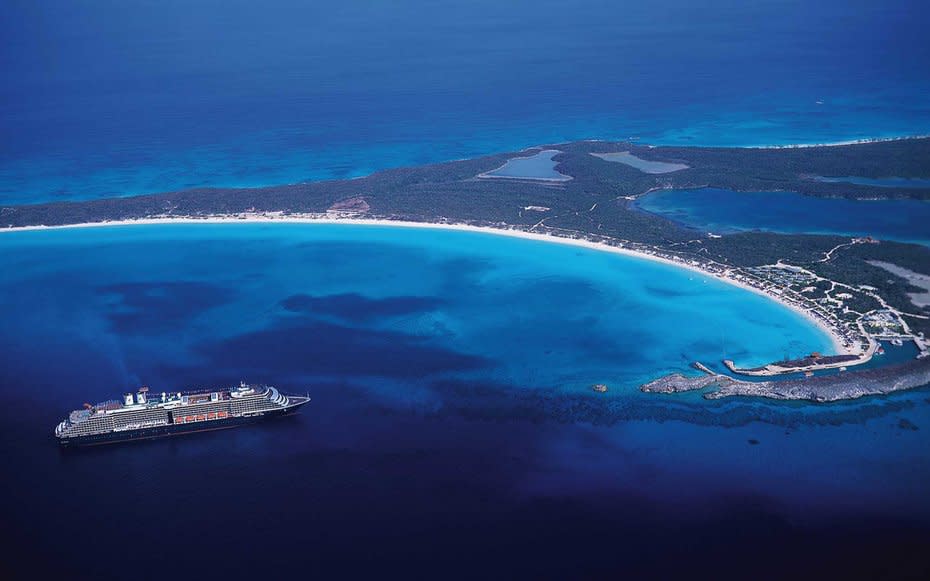 <p>Holland America: Half Moon Cay, Bahamas </p>