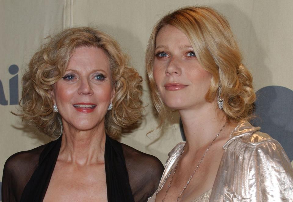 Gwyneth Paltrow and Blythe Danner