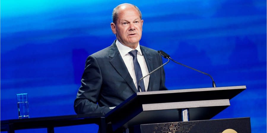 German Chancellor Olaf Scholz