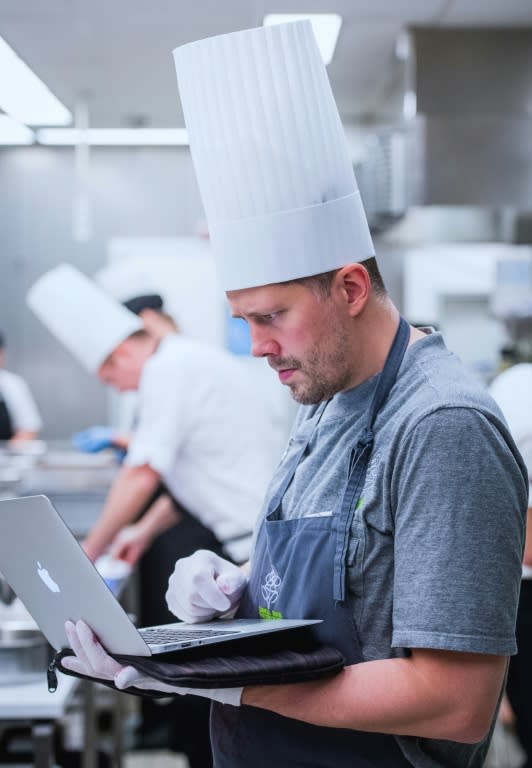 Pastry chef Daniel Roos is relaxed ahead of his fourth Nobel banquet