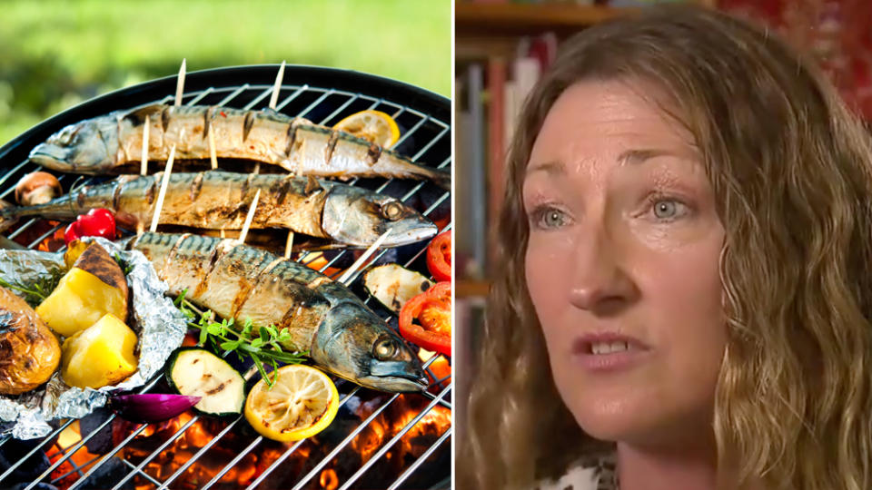 Cilla Carden has complained her neighbour's cooking fish is ruining the enjoyment of her backyard.  Source: Getty/9News