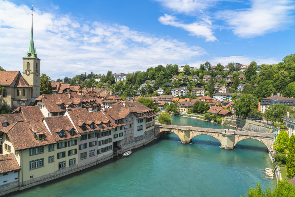 The average salary in Switzerland is £4,792.89. Photo: Getty Images