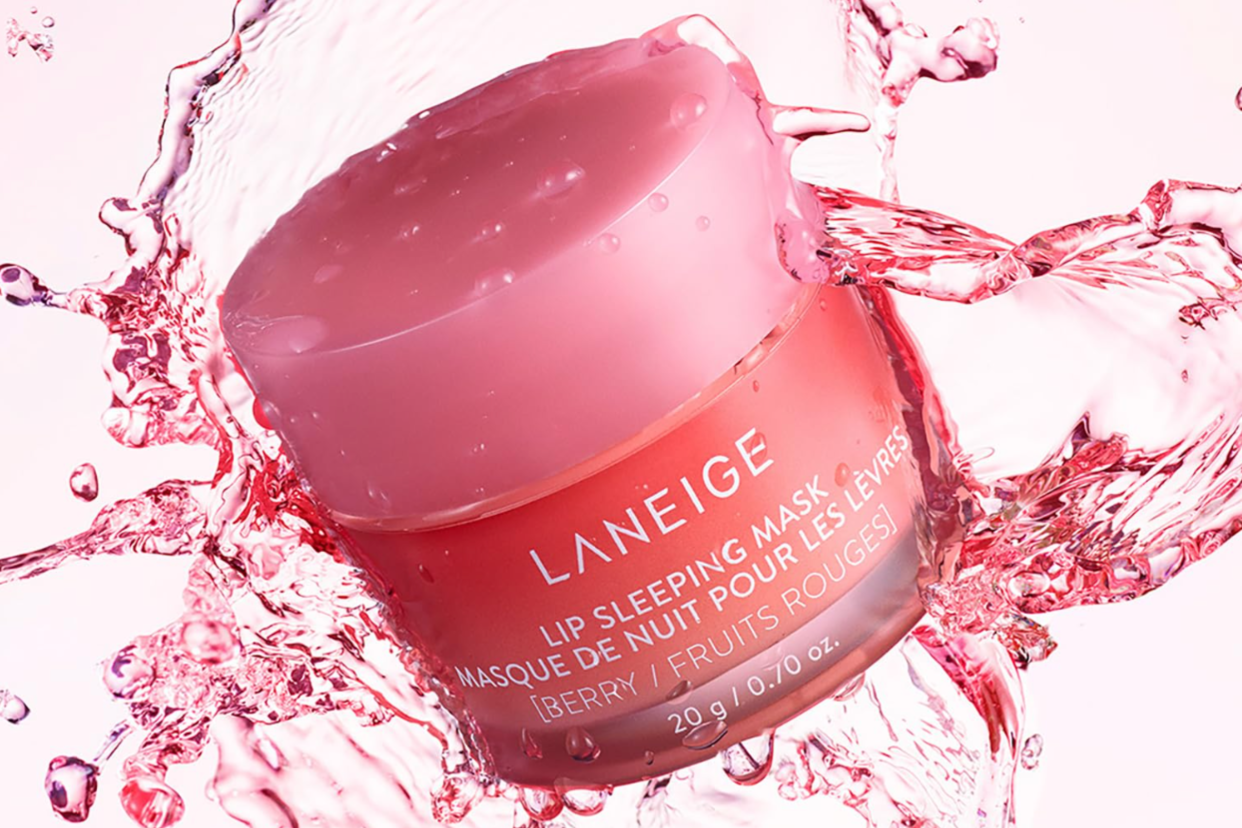 LANEIGE Lip Sleeping Mask: Nourish, Hydrate, Vitamin C, Murumuru & Shea Butter, Antioxidants, Flaky, Dry Lips