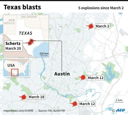 Suspect in Austin bombings blows himself up as police move in