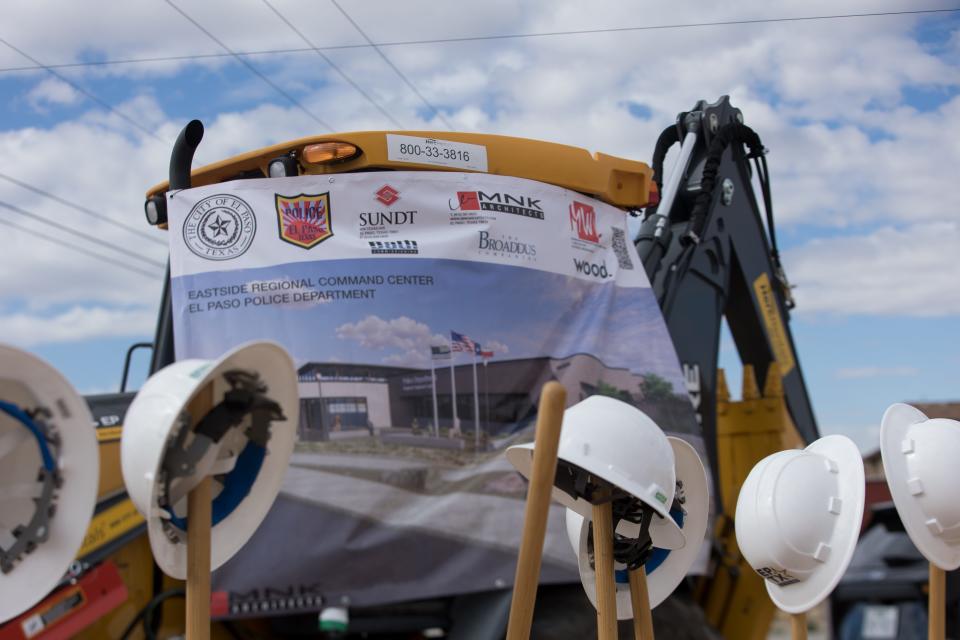 An artist rendering shows the new El Paso police regional command center that will be built in the Upper East Side on Pebble Hills Boulevard at Tim Foster Street.