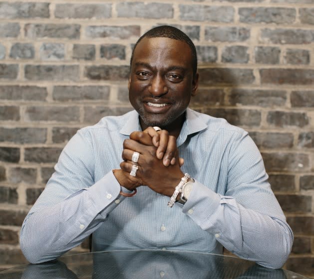 Yusef Salaam, whose book, "Punching the Air," with Ibi Zoboi, is a finalist for a Times Book Prize in young-adult literature.
