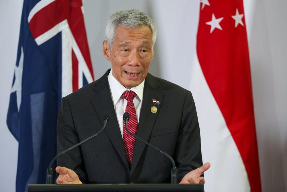 Lee Hsien defended the exclusivity deal that meant Singapore was the only stop in Swift’s southeast Asia tour (Copyright 2024 The Associated Press. All rights reserved)