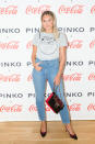 <p>Danielle Bernstein attends the Pinko x Coca Cola party during NYFW. (Photo: BFA: Hogap Kalaidjian) </p>