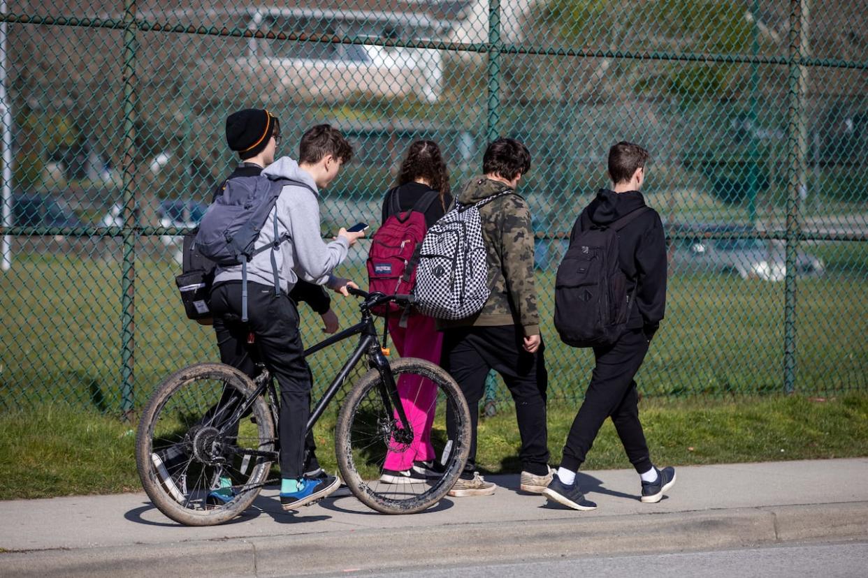 The Vancouver School Board's proposed plan, which is still subject to provincial approval, details how the district plans to resume classroom learning for elementary and secondary students on Sept. 10. (Ben Nelms/CBC - image credit)