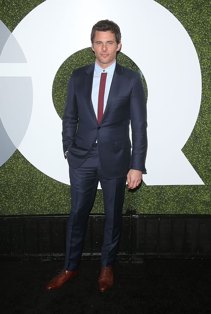 James Marsden in Dior Homme