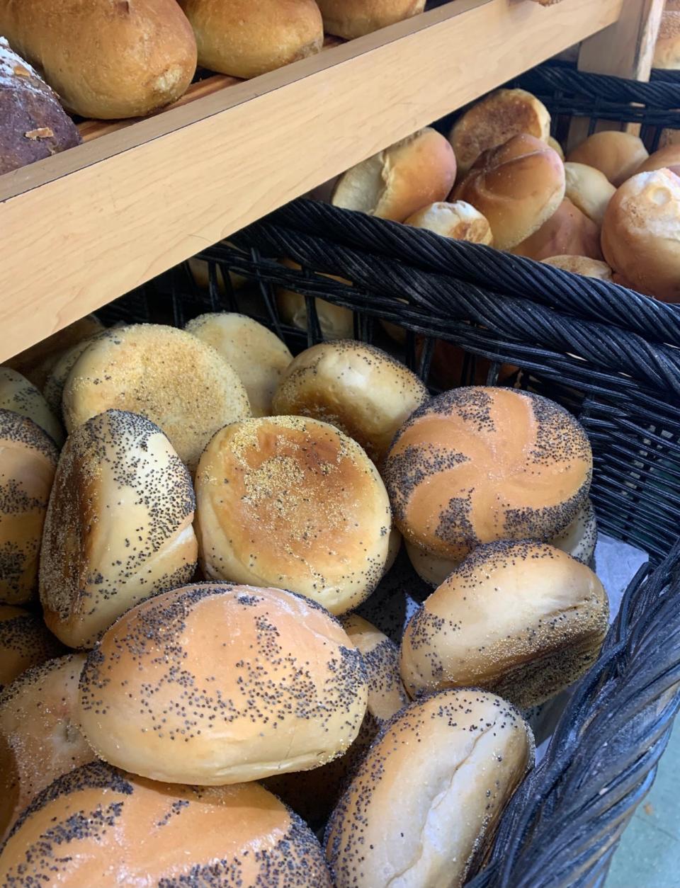 Fresh rolls at Big Apple Bakery in the Manahawkin section of Stafford.