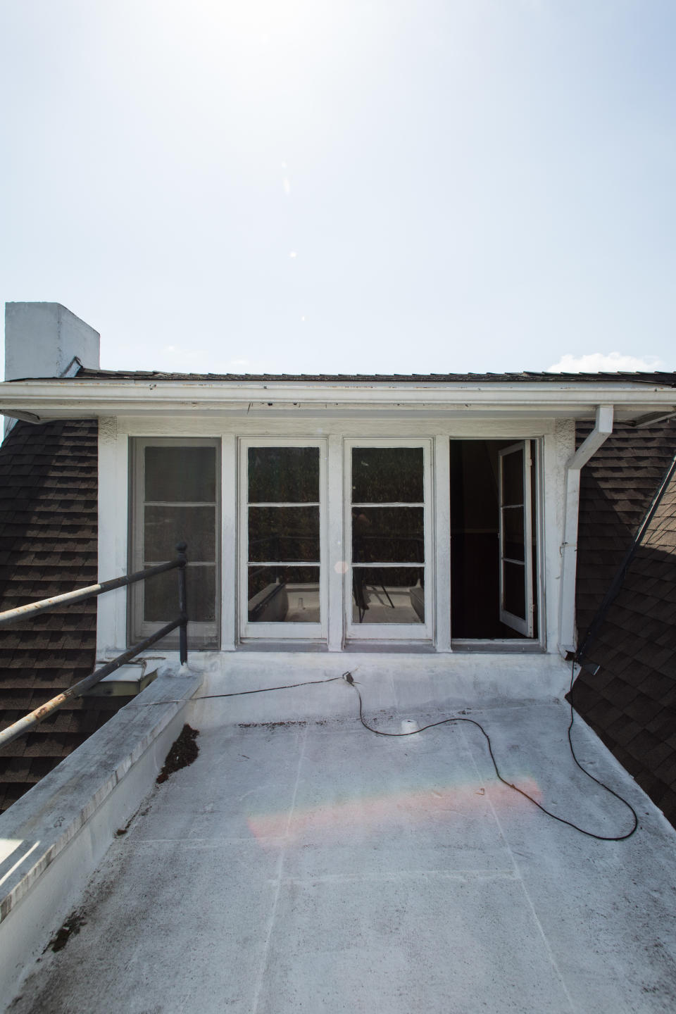 BEFORE: ATTIC PATIO