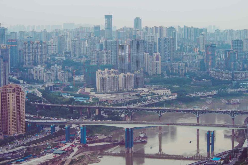 <p>Getty</p> Chongqing 