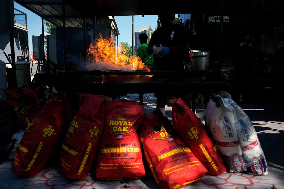 Local and national vendors serve up sizzling slabs and renowned performers keep the music flowing at the Columbus Jazz & Rib Fest.