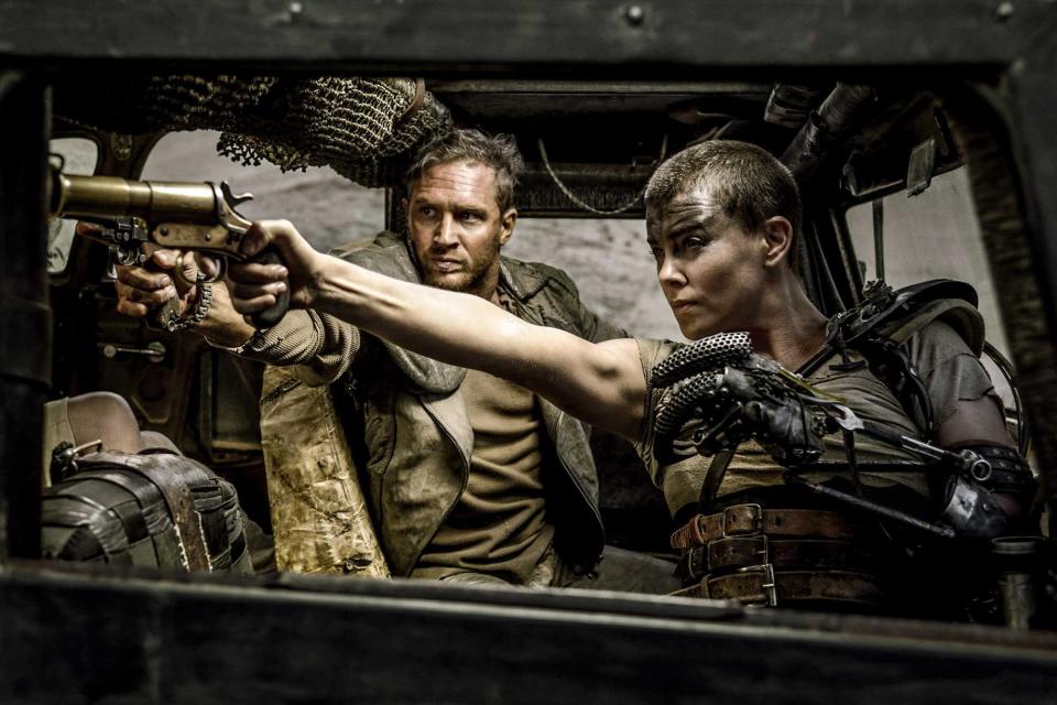 Charlize Theron and Tom Hardy