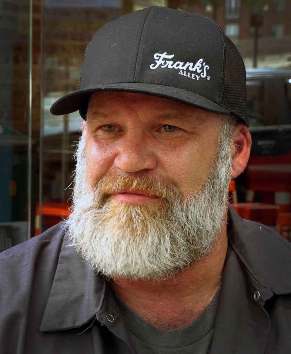 Ross Horner is the owner of Frank’s Alley in downtown Columbus, Georgia.