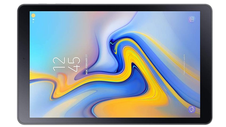 Product shot of the Samsung Galaxy Tab A, one of the best tablet cameras